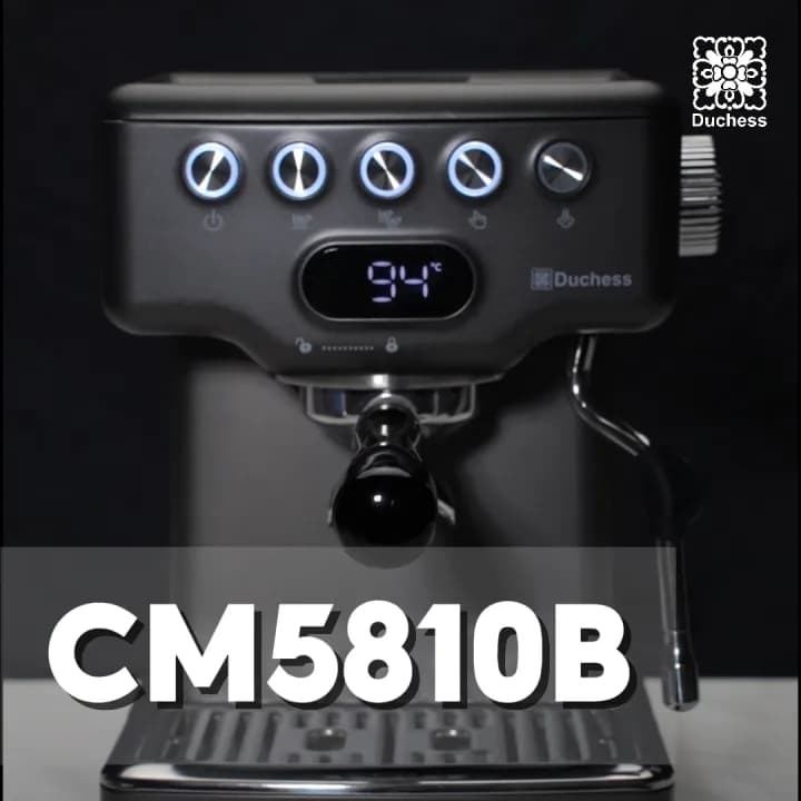 เครื่องชงกาแฟอัตโนมัติ Duchess CM5810B สีดำ
